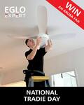 Win a Aruba DC Ceiling Fan from Eglo Experts