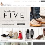 Hush Puppies special sale + further $10 off by creating an account