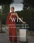 Win 2 x Rimowa Classic Check-In Suitcases & 2 x $1000 SABA Gift Card from Saba Style