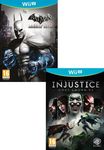 Nintendo Wii U Injustice: Gods Among Us + Batman: Arkham City $60