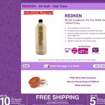 Redken All Soft Conditioner 1000ml $27.50 Delivered or $16.50 with Code