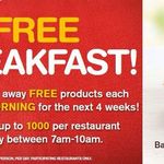 Macces Free Bacon & Egg McMuffin on Monday Morning ONLY (1000 McMuffin) from 7am - 10:30am