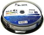 Mr. Data 10 Pack Blu-Ray Media $4 at MSY - 2 Day Sale Starts 7 Oct