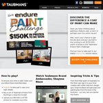 Taubman Paint Challange First 100 vaild Entries Recieve $500 Bunnings Giftcard