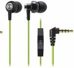 Audio Technica ATH-CK400i Earphone w/Micr - $10ea or Two for $15 (MSRP $49.95)