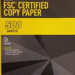 Woolworths (WA?) FSC Certified A4 Paper 80gsm $3