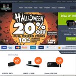 Rio Sound and Vision Halloween Sale - Save 10-20% - JVC X500 $4399 + More Inc. Free Shipping