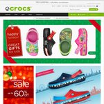 Crocs Australia: Free Delivery on All Online Orders until Dec 24 - No Min Spend