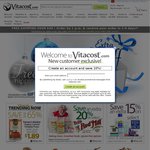 Vitacost 15% off $100+ Purchases