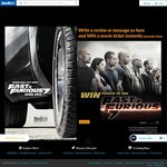 Fast and Furious 7 - FREE Movie Tickets via Dashba (NSW, SA, WA, QLD)