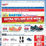 Amart Sports Internet Only Offer: A Further 10% off Storewide, Free Freight Offer over $100*