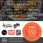 Win 1 of 5 $50 Burger Vouchers to Some of Melbourne's Best Burgers