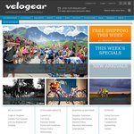 Cycling Accessories - Free Shipping No Minimum Spend (+ $10 off with $39+ Spend) @ Velogear