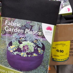 Fabric Garden Planter @ Bunnings Keysborough VIC - $9.90 (down from $20.40)