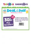 Toys R Us: 30% Off All Full Price Strollers - 31 March 2010