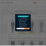 Weekend Special - 2x Moss London or Moss Esq Suits for $320 Delivered @ Moss Bros
