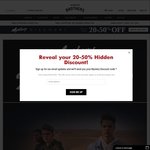 Hallensteins Mystery Code:  20%-50% off Men's Clothing with Mystery Code | Ends Sunday