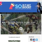 Win 1 of 10 Double Passes to Ninja Turtles 2 @ Soisitanygood.com