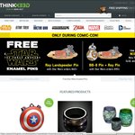 FREE International Shipping on Orders over US $150 at ThinkGeek