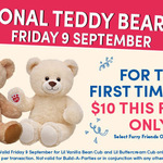Lil Buttercream Cub or Lil Vanilla Bean Cub - $10 (Save $6) @ Build A Bear - Friday Only