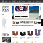 25% off Our Entire Site All UGG Boots & Accessories 25% off, No Exclusions, No Minimums + Postage 9.95 for 1 Item, $15 for 2+