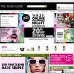 20% off Online for Orders with 2+ Items PLUS Free $59.95 Gift for Orders of $100+ until Midnight @ The Body Shop