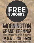 Free Burgers at YOMG, 11AM-12PM Today (18/11) [Mornington, VIC]