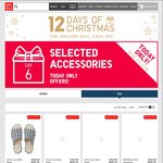 Uniqlo 12 Days of Xmas, Day 6 (6/12): Selected Accessories | Sunglasses $9.90 Was $19.90 | Italian Belts $29.90 | Mostly 50% off