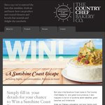 Win a 4N Family Trip for 4 to the Sunshine Coast Worth $5,851 from Country Chef