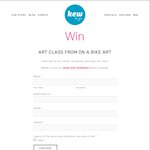 Win a creative drawing art class with On A Bike Art