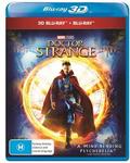 JB Hi-Fi Dr Strange 3D Blu Ray with 2D for $26.60 (with 10% off Instant Deals Coupon)