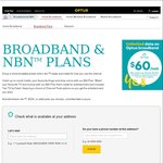 Optus Home Broadband (Cable ADSL) - Unlimited Data + Home Phone Line, $60/Month (24 Month Contract)
