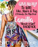 Win a Camilla 'About a Girl' Backpack from Virtue Boutique