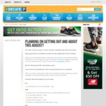 $50 New Balance Voucher When You Book Parking Online with Secure Parking (No Min Spend)