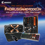 Win 1 of 7 AORUS Products (Video Card/Motherboard/Keyboard/Mouse/Mouse Pad) from Gigabyte