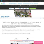 Win a Resort Stay in the Carribean for 2 Worth $2,280 from Divi Resorts