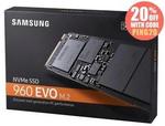 Samsung 500GB 960 EVO M.2 NVMe Solid State Drive $278.40 Delivered @ PC Byte eBay