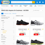 catch of the day asics kayano 24
