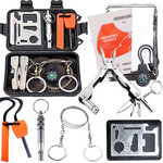 Outdoor Emergency Survival Kit for Camping Hiking and Hunting US$9.59(~AU$12.83) Delivered @ Banggood