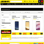 Samsung Galaxy S8 64GB $888 (Save $100) @ JB Hi-Fi 