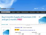 Free 2 Months Supply of New Purevision 2 Contact lenses for Every 6 Months Supply Ordered