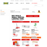 IKEA Hårte LED Desk Lamp $9 (RRP $19.99) 22-27 February, Black or White @ Marsden Park NSW Store Only