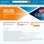 20% off (Almost) Sitewide at element14 (Min Spend $150, Exclusions Apply)