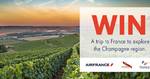 Win Return Economy Flights to France & Mumm Experience for 2 Worth $3,950 from France Tourism