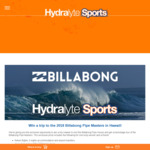 Win a Trip for 2 to Hawaii Worth $6,000 from Hydralyte Sports