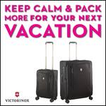 Win Two Victorinox Suitcases Valued at $1,748 from Vacations & Travel Magazine on Instagram