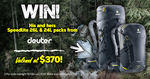 Win His & Hers Deuter Speedlite Backpacks Worth $370 from Wild Earth