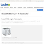 Win a Russell Hobbs Inspire 4-Slice Toaster Worth $99.95 from News Life Media