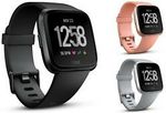 Fitbit Versa Smart Watch SILVER $205.20 Delivered @ Lydiz via eBay AU