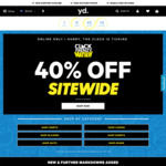 Click Frenzy: 40% off Sitewide (Standard Shipping $10, Free for Orders over $85) @ yd.